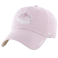 Women's '47  Pink Vancouver Canucks Ballpark Cheer Clean Up Adjustable Hat