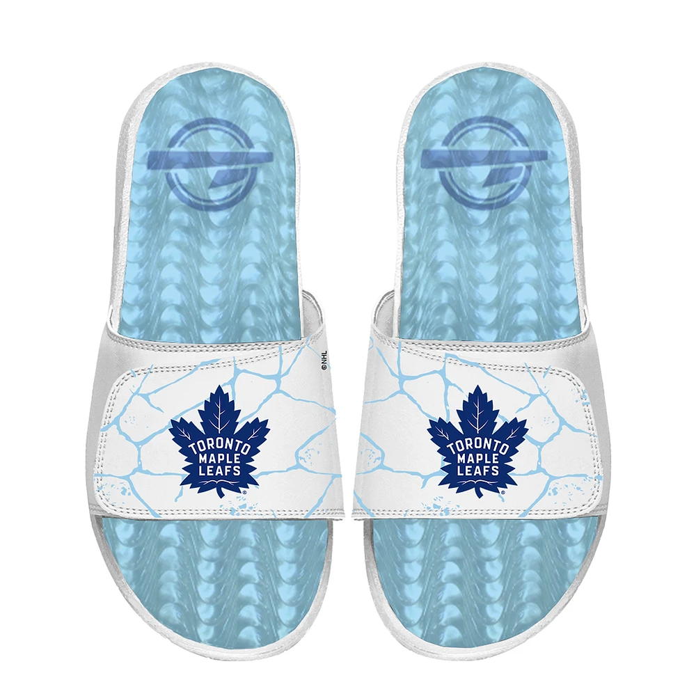 Unisex ISlide Toronto Maple Leafs Ice Gel Slide Sandals