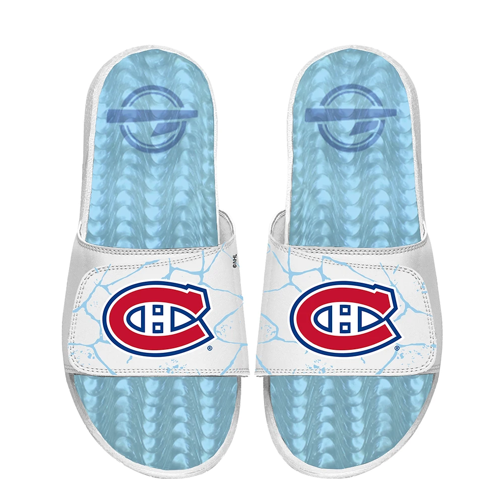 Unisex ISlide Montreal Canadiens Ice Gel Slide Sandals