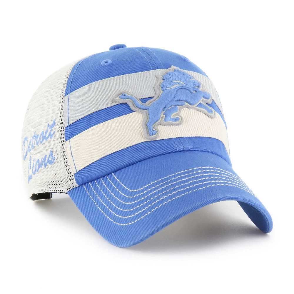 Men's '47 Blue/White Detroit Lions Clubhouse Clean Up Adjustable Hat