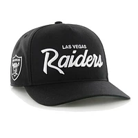 Men's '47 Black Las Vegas Raiders Attitude Hitch Relaxed Adjustable Hat