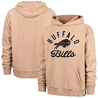 Men's '47  Khaki Buffalo Bills Dusted Bowline River Pullover Hoodie