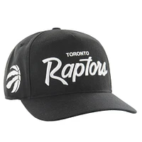 Men's '47 Black Toronto Raptors Attitude Hitch Adjustable Hat