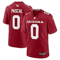 Men's Nike Zach Pascal  Cardinal Arizona Cardinals Team Game Jersey