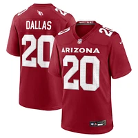 Men's Nike DeeJay Dallas  Cardinal Arizona Cardinals Team Game Jersey