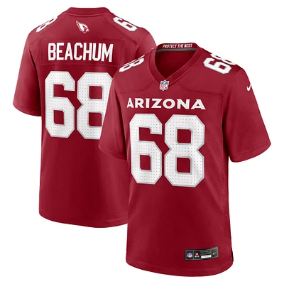 Men's Nike Kelvin Beachum  Cardinal Arizona Cardinals Team Game Jersey