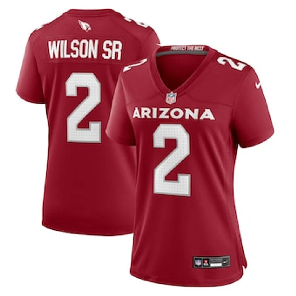 Women's Nike Mack Wilson Sr.  Cardinal Arizona Cardinals Team Game Jersey