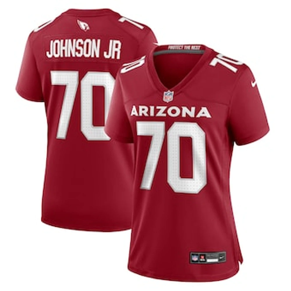 Women's Nike Paris Johnson Jr.  Cardinal Arizona Cardinals Game Jersey