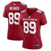 Women's Nike Xavier Weaver  Cardinal Arizona Cardinals Game Jersey