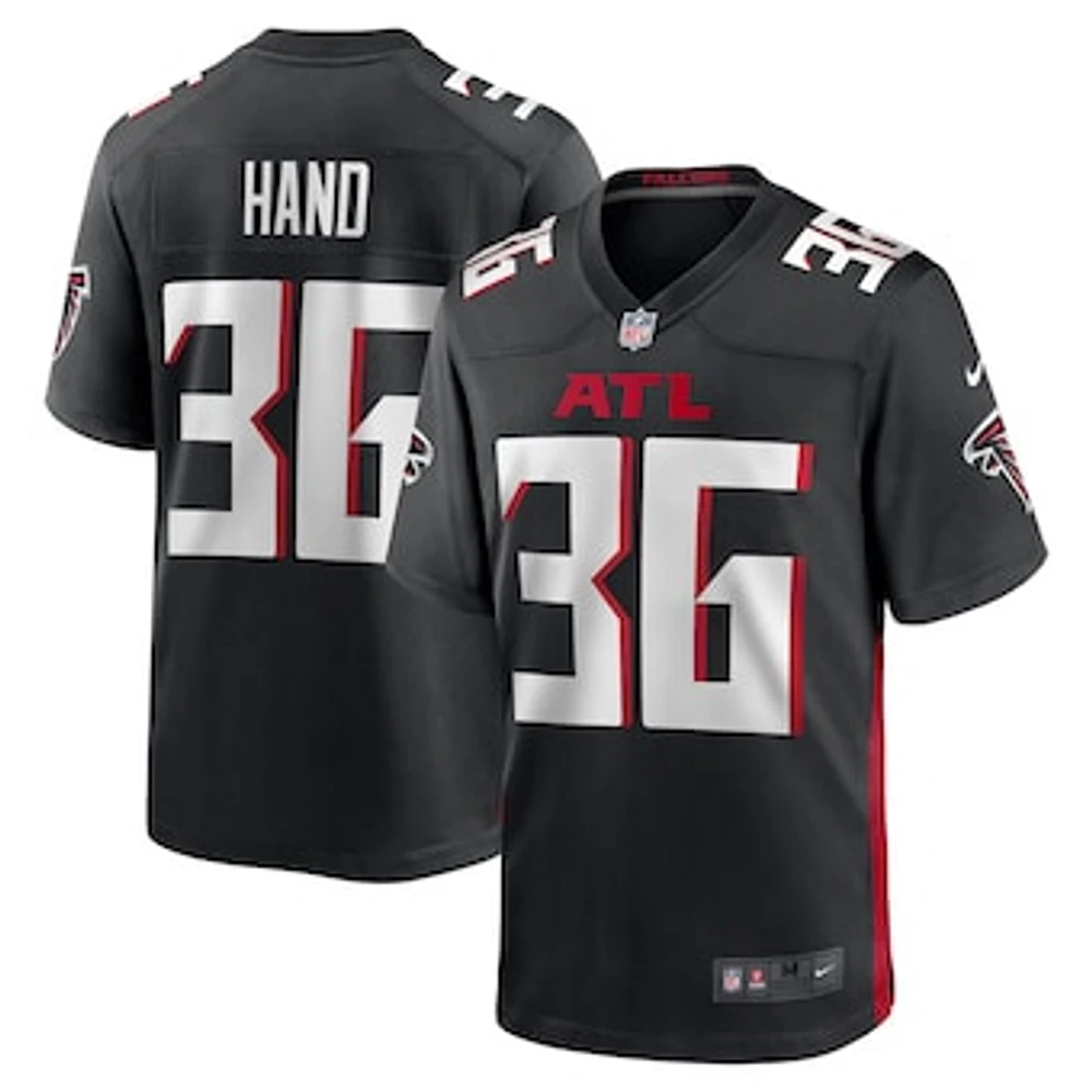 Men's Nike Harrison Hand  Black Atlanta Falcons Team Game Jersey