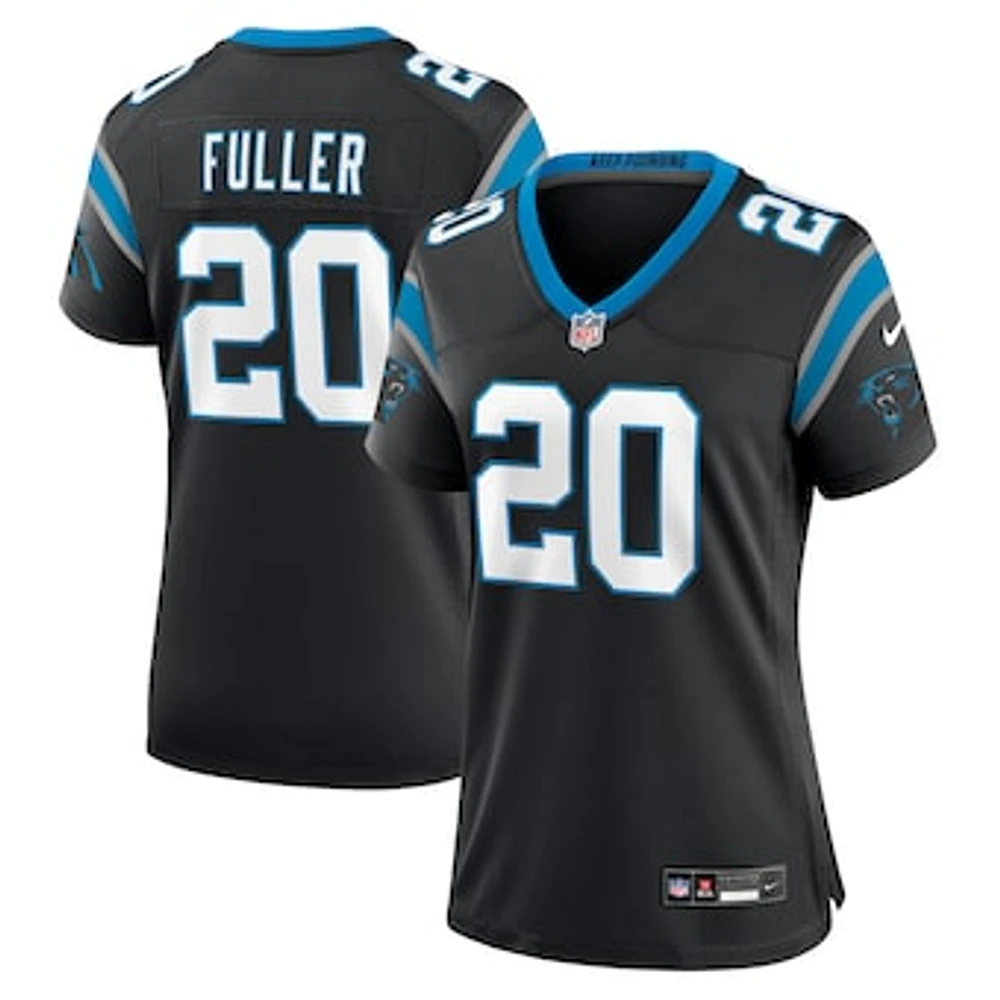 Women's Nike Jordan Fuller  Black Carolina Panthers Game Jersey