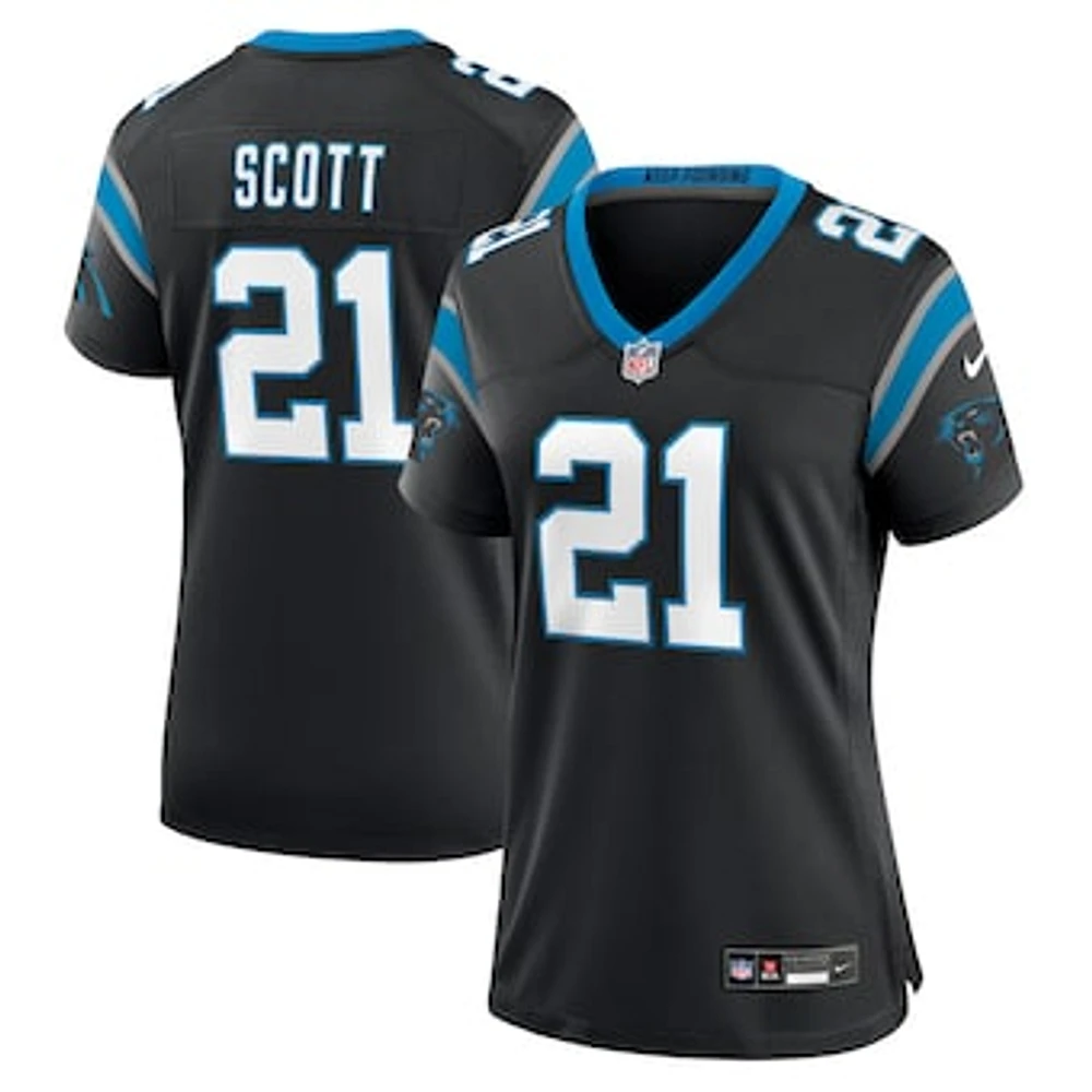 Women's Nike Nick Scott  Black Carolina Panthers Game Jersey