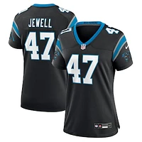 Women's Nike Josey Jewell  Black Carolina Panthers Game Jersey