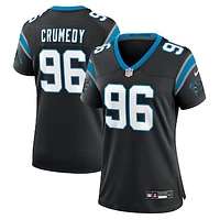 Women's Nike Jaden Crumedy  Black Carolina Panthers Game Jersey