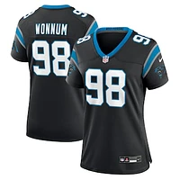 Women's Nike D.J. Wonnum  Black Carolina Panthers Game Jersey