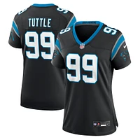 Women's Nike Shy Tuttle  Black Carolina Panthers Game Jersey