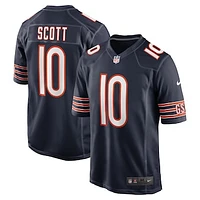 Men's Nike Tyler Scott  Navy Chicago Bears Game Jersey