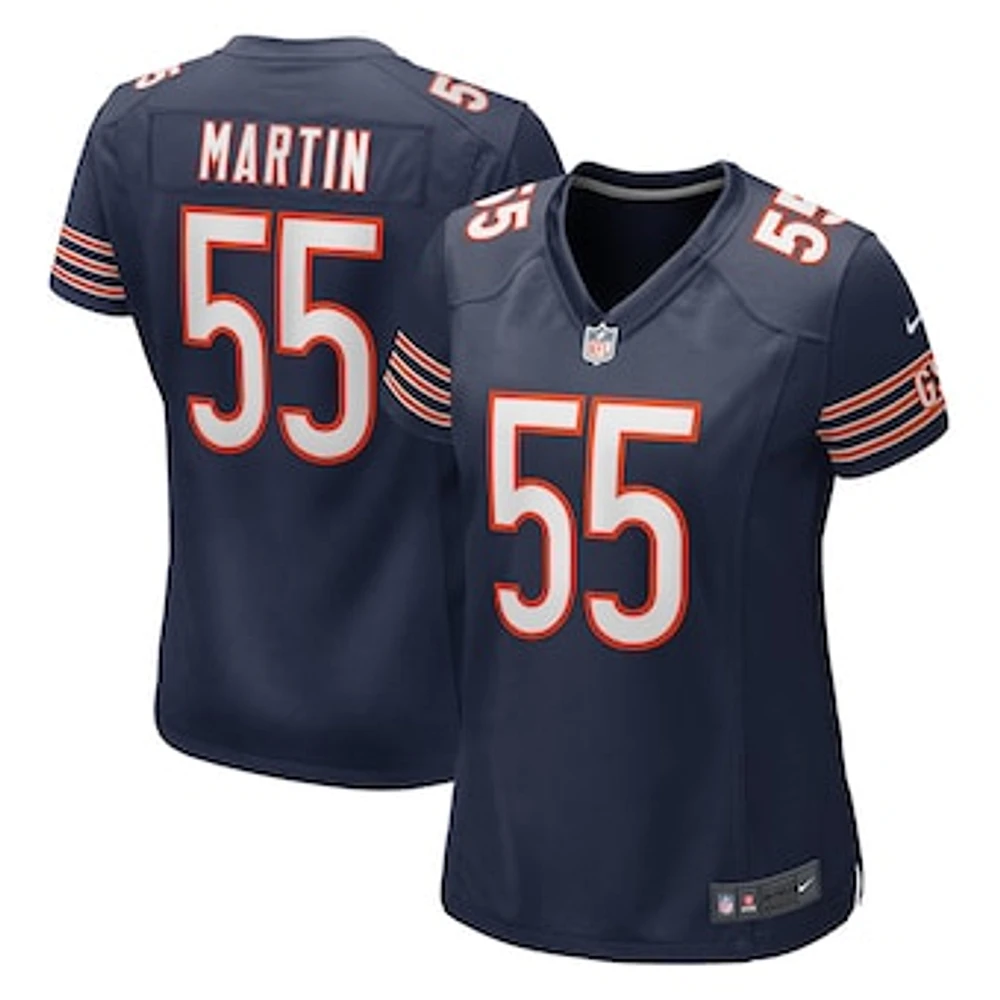 Women's Nike Jacob Martin  Navy Chicago Bears Game Jersey