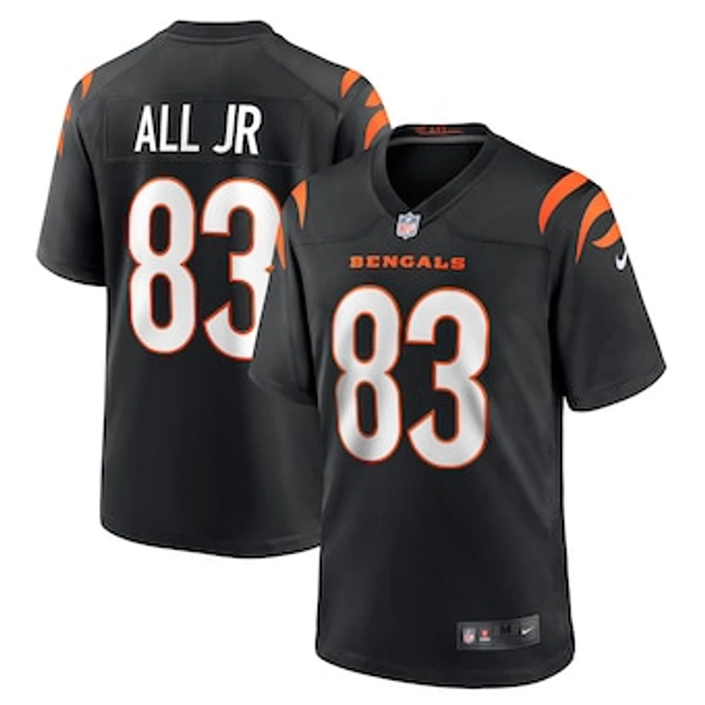 Men's Nike Erick All Jr.  Black Cincinnati Bengals Team Game Jersey