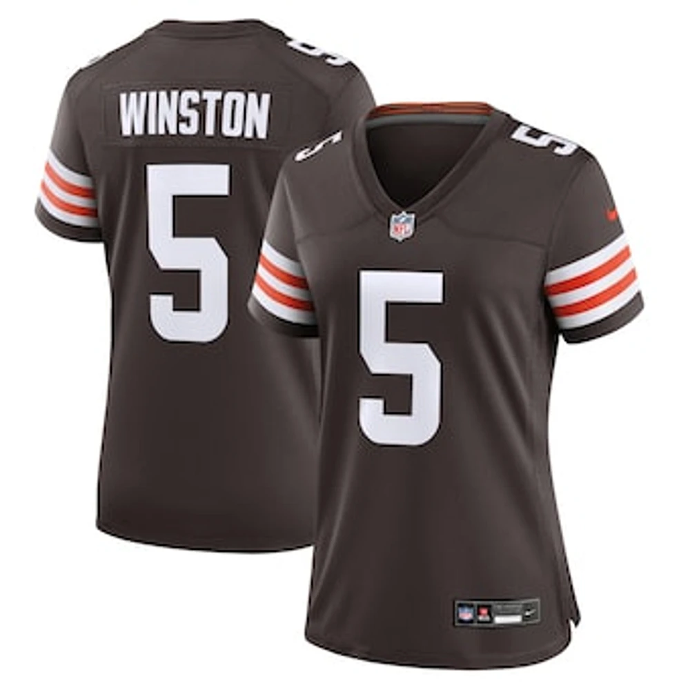 Women's Nike Jameis Winston  Brown Cleveland Browns Game Jersey