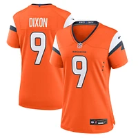 Women's Nike Riley Dixon  Orange Denver Broncos Team Game Jersey