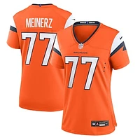 Women's Nike Quinn Meinerz  Orange Denver Broncos Team Game Jersey