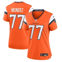 Women's Nike Quinn Meinerz  Orange Denver Broncos Team Game Jersey