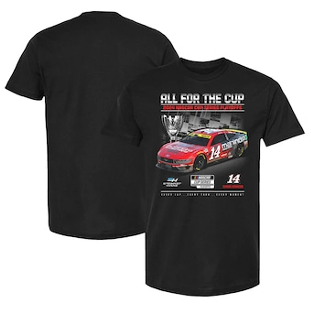 Men's Stewart-Haas Racing Team Collection Black Chase Briscoe 2024 NASCAR Cup Series Playoffs T-Shirt