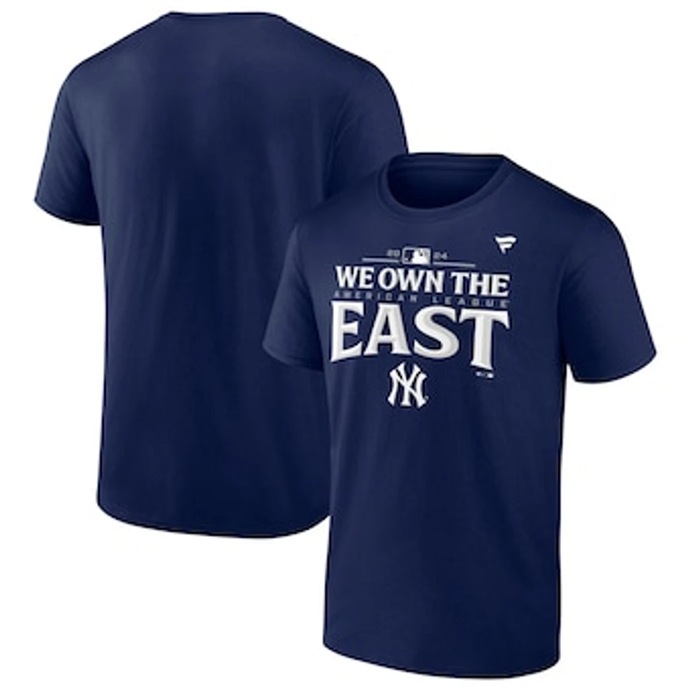 Youth Fanatics  Navy New York Yankees AL East Division Champions Locker Room T-Shirt