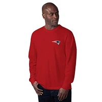 Men's Margaritaville  Red New England Patriots Pregame Long Sleeve T-Shirt