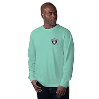 Men's Margaritaville  Mint Las Vegas Raiders Gametime Long Sleeve T-Shirt