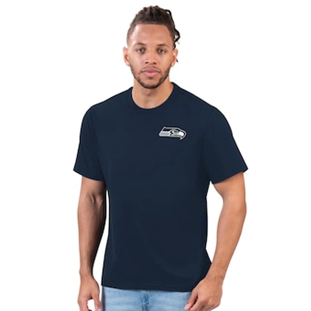 Men's Margaritaville  Navy Seattle Seahawks Pregame T-Shirt