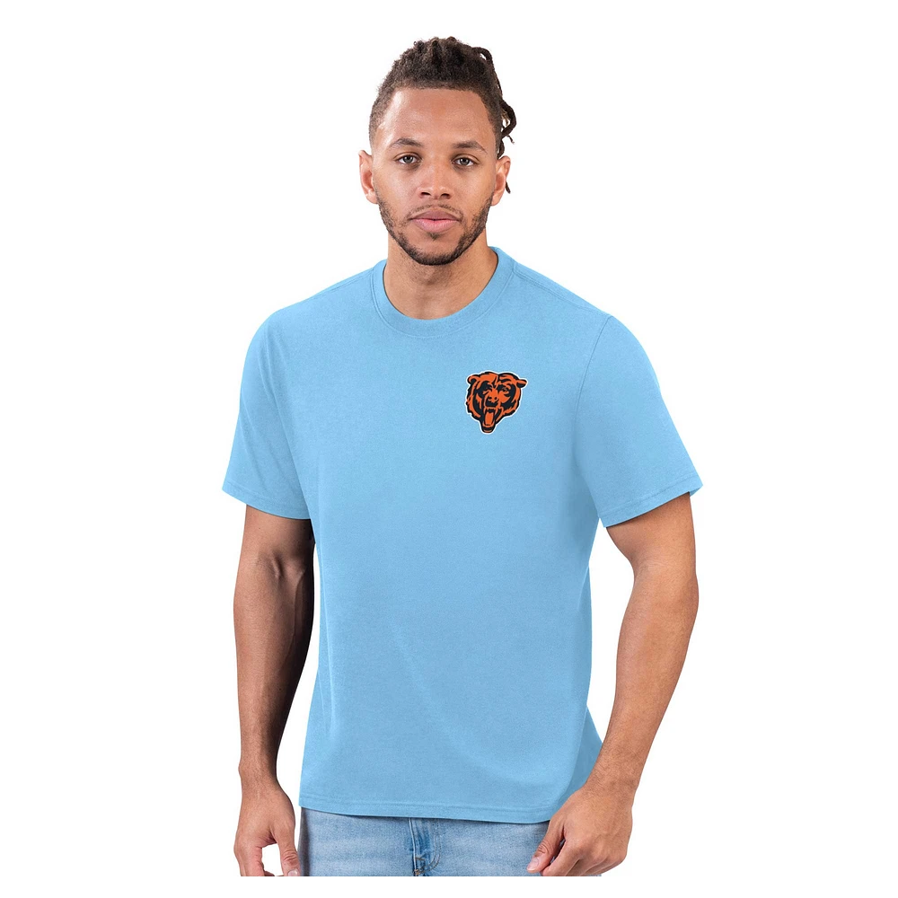 Men's Margaritaville  Blue Chicago Bears Gametime T-Shirt