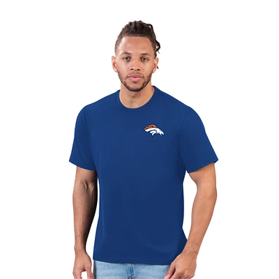 Men's Margaritaville  Royal Denver Broncos Gametime T-Shirt