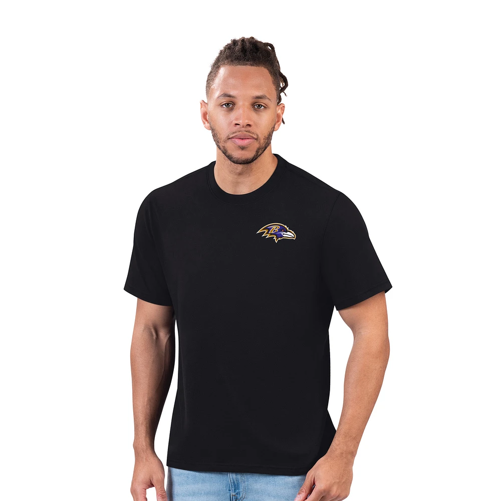 Men's Margaritaville  Black Baltimore Ravens Gametime T-Shirt