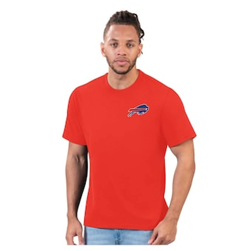 Men's Margaritaville  Red Buffalo Bills Sunday Vibes T-Shirt