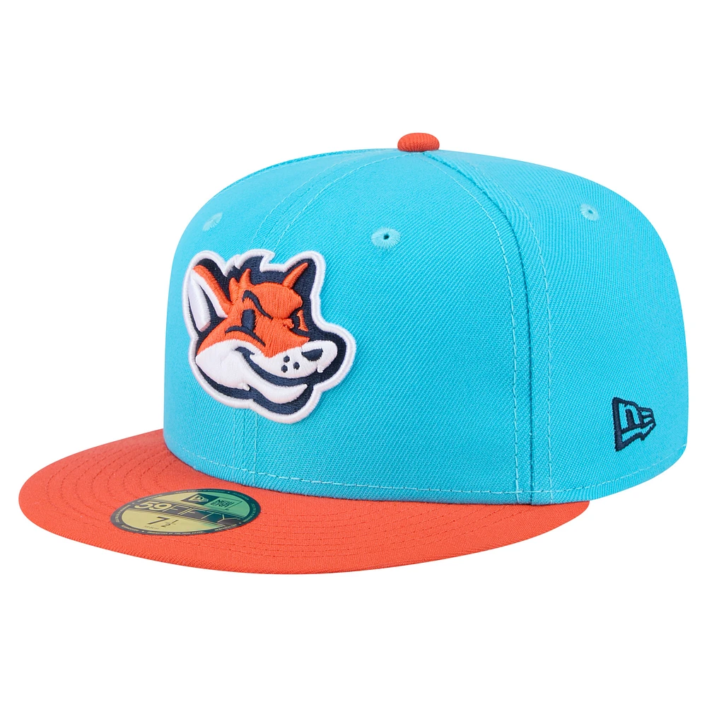 Men's New Era Light Blue Somerset Patriots Copa de la Diversión 59FIFTY Fitted Hat