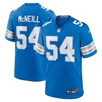 Men's Nike Alim McNeill  Blue Detroit Lions Team Game Jersey