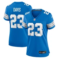 Women's Nike Carlton Davis  Blue Detroit Lions Team Game Jersey