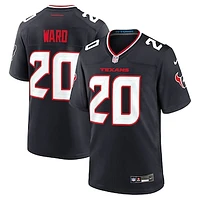 Men's Nike Jimmie Ward  Navy Houston Texans Team Game Jersey