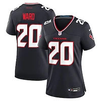 Women's Nike Jimmie Ward  Navy Houston Texans Team Game Jersey