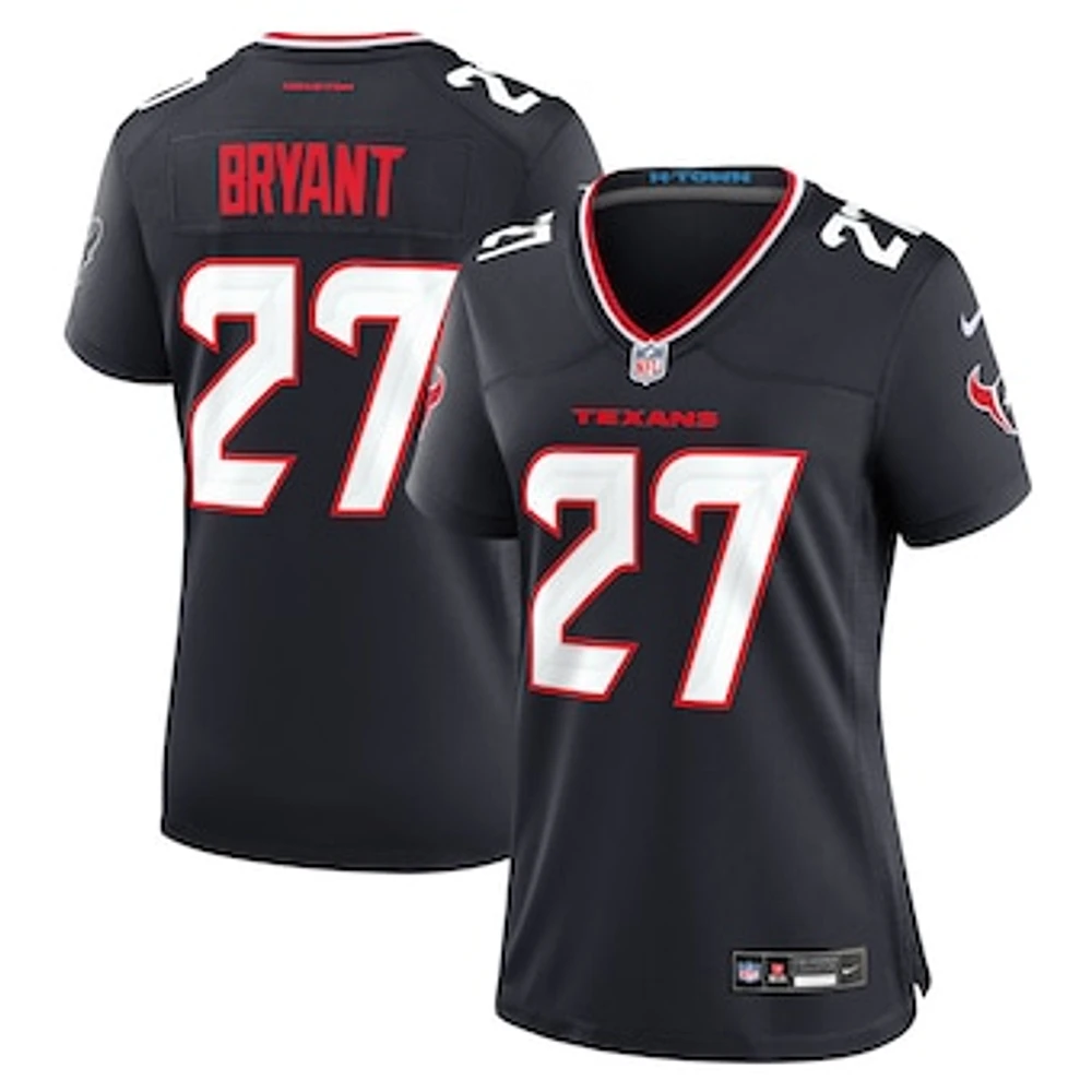 Women's Nike Myles Bryant  Navy Houston Texans Team Game Jersey