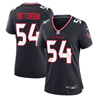 Women's Nike Jarrett Patterson  Navy Houston Texans Team Game Jersey