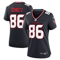 Women's Nike Dalton Schultz  Navy Houston Texans Team Game Jersey