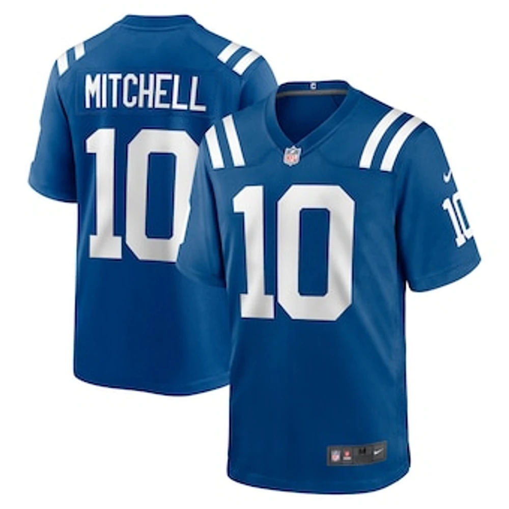 Men's Nike Adonai Mitchell  Royal Indianapolis Colts Game Jersey