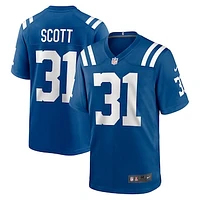 Men's Nike Daniel Scott  Royal Indianapolis Colts Game Jersey