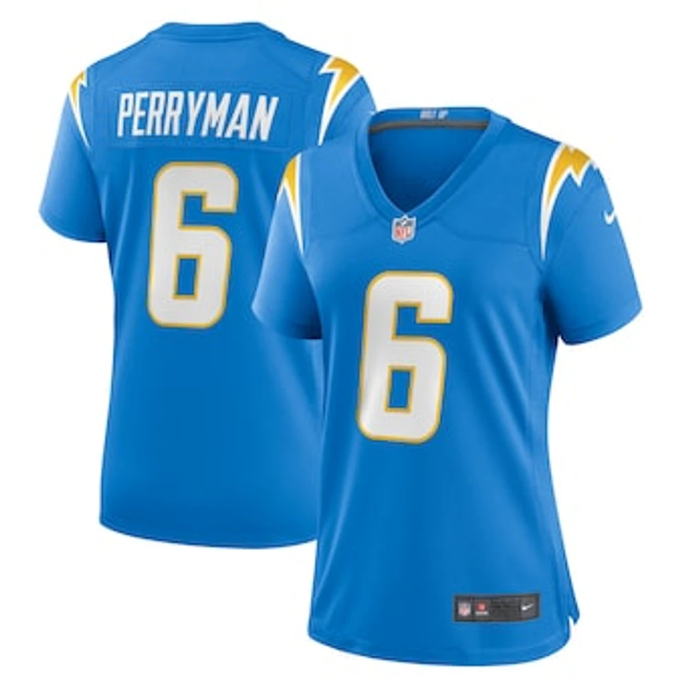 Women's Nike Denzel Perryman  Powder Blue Los Angeles Chargers Game Jersey