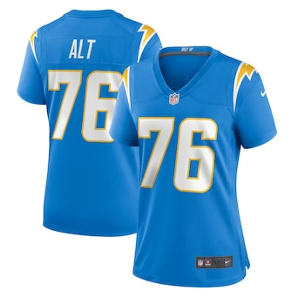 Women's Nike Joe Alt  Powder Blue Los Angeles Chargers Game Jersey