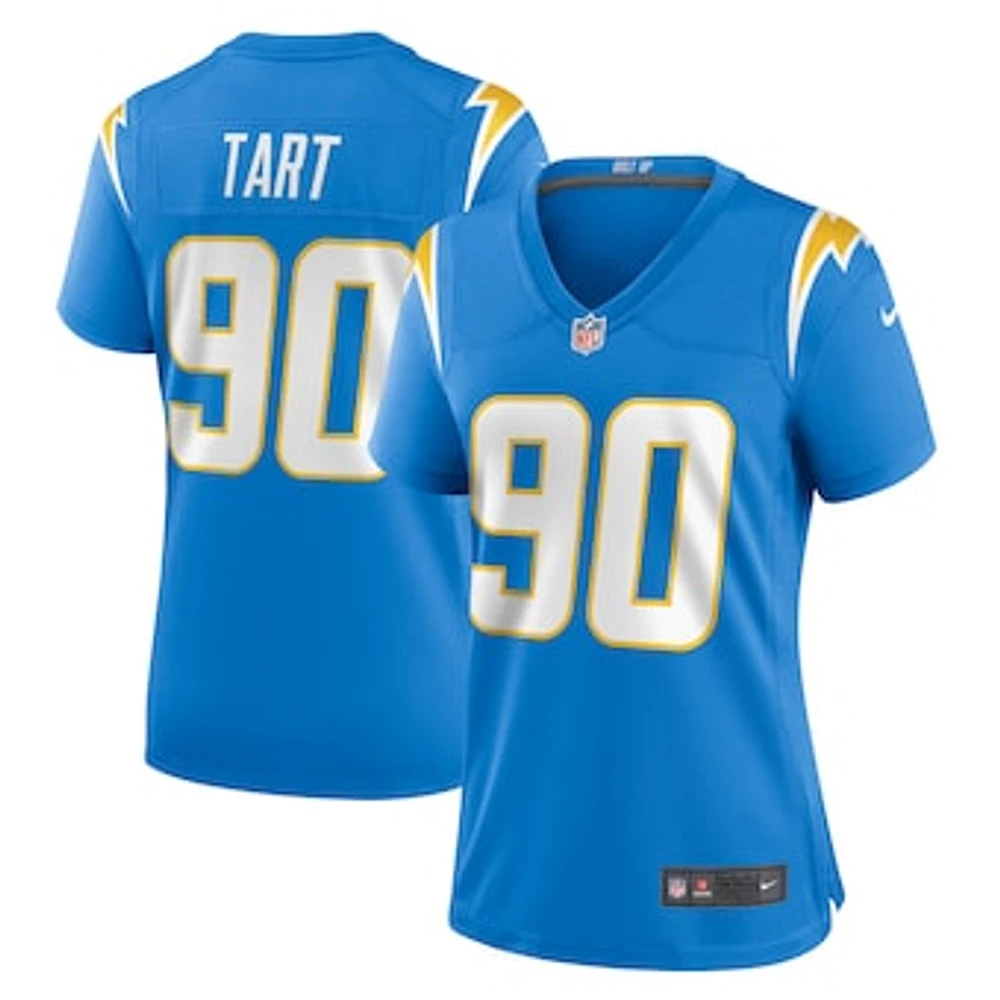 Women's Nike Teair Tart  Powder Blue Los Angeles Chargers Game Jersey