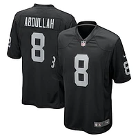 Men's Nike Ameer Abdullah  Black Las Vegas Raiders Team Game Jersey